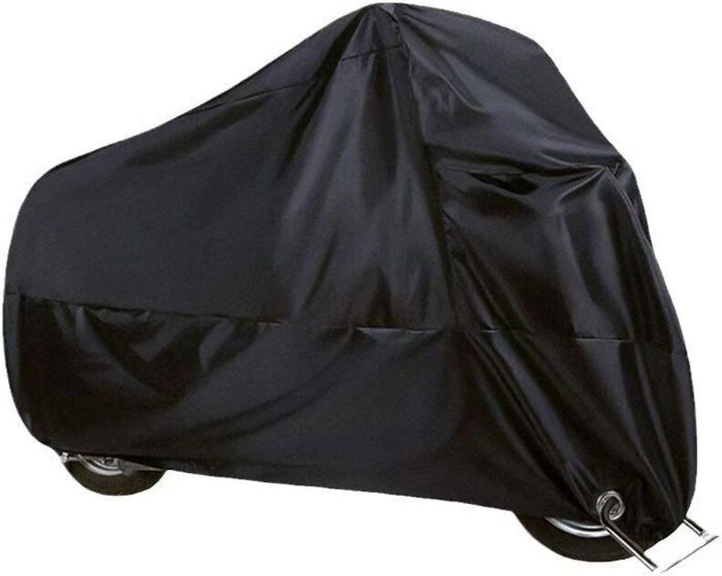 Universelle Motorradabdeckung mit UV-Schutz, wasserdichte Polyesterplane für Motocross (265x105x125cm)