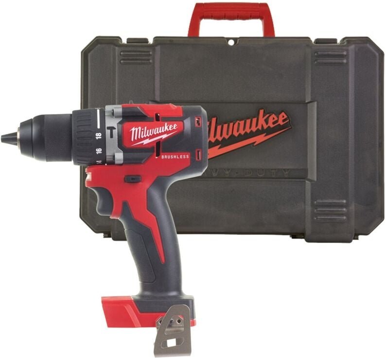 Milwaukee M18 CBLPD-0X Akku-Schlagbohrschrauber 18 V 60 Nm Brushless ( 4933464557 ) + HD BOX