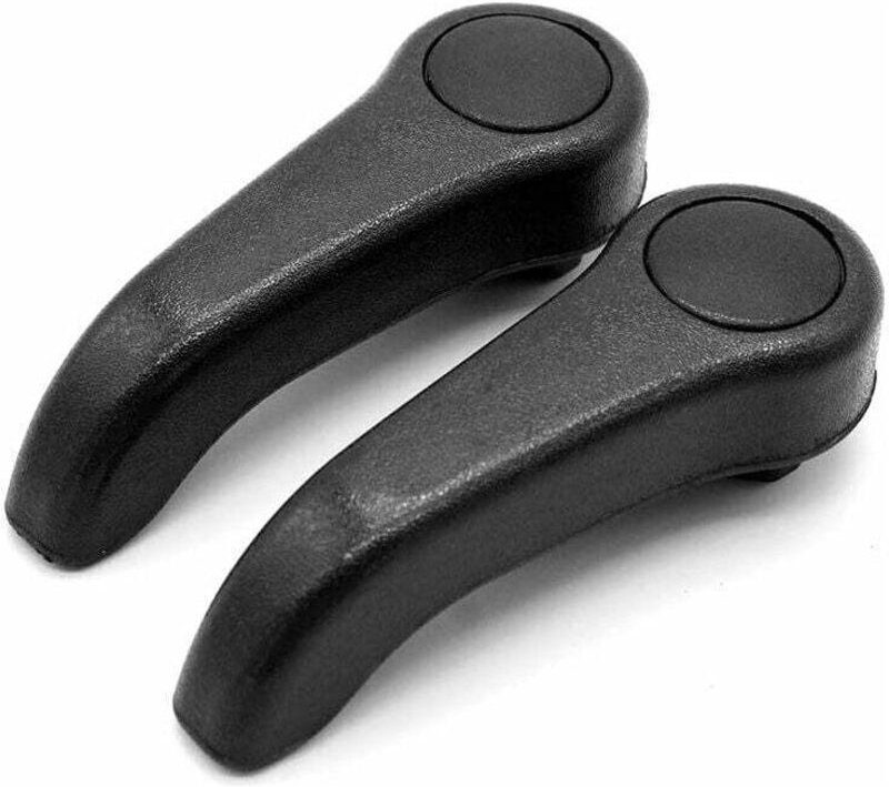 Ersatz-Sitzgriffe für Renault Clio MK2, Ersatz-Sitzgriffe für Renault Clio MK2 Rückenlehnenverstellhebel-Set (Schwarz)