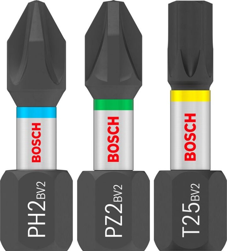 Bosch PRO Impact Mixed Pack PH2(x5) PZ2(x5) T20(x5) T25(x5) T30(x5) 25 mm 25-tlg. - 2608521U63