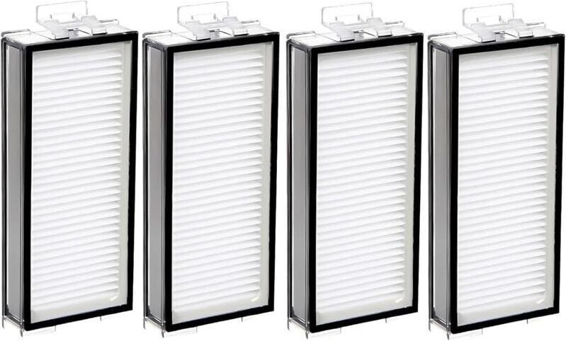 4er-Pack waschbare HEPA-Filter für Roborock Q5 Pro/Q5 Pro+/Q7/Q7+/Q7 Max/Q7 Max+/Q8 Max/Q8 Max+