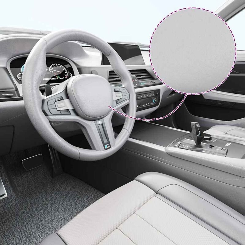 Autofolien 2 Stk. Matt-Silber 100x150 cm Vidaxl