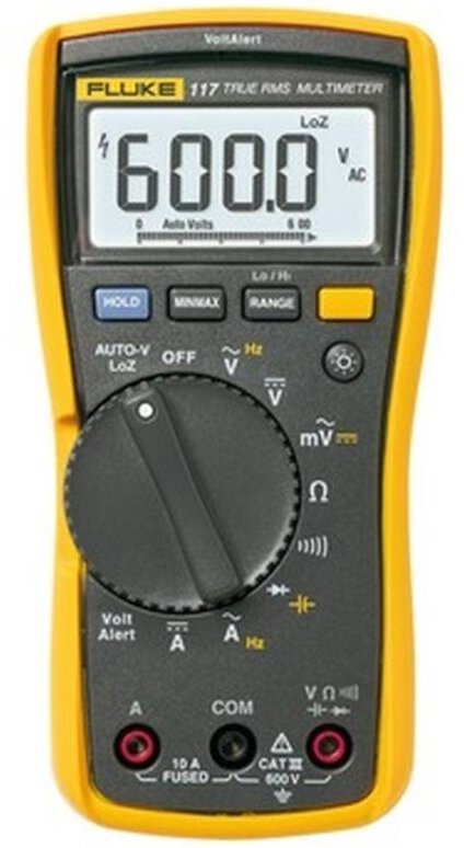 Fluke - 117 Hand-Multimeter digital cat iii 600 v Anzeige (Counts): 6000