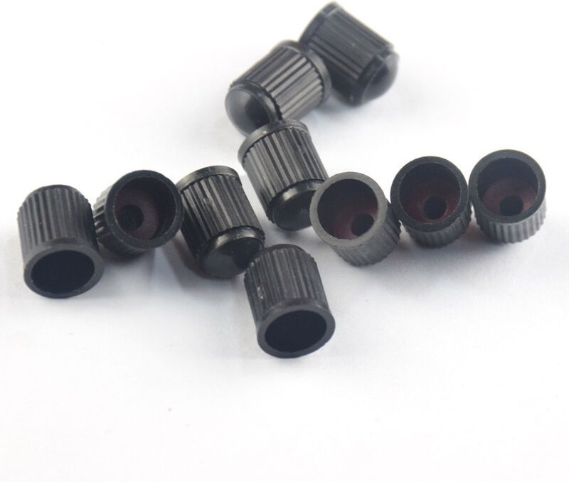 CCYKXA 50-teiliges Ventilkappen-Set – für Fahrräder, Autos und Motorräder – Ventilkappen für Autos und Reifen