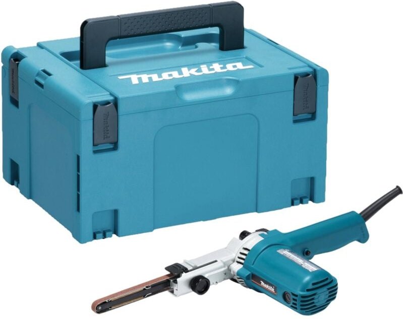 Makita 9032 J Elektronikfeile Elektrische Bandfeile 500 Watt 9 mm + Makpac