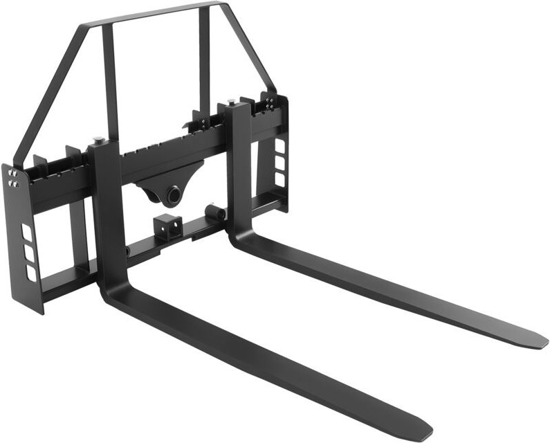 Mophorn Schnellbefestigung 1814 kg, Palettengabelrahmenaufsatz mit 1065 mm Palettengabeln, Gabelstaplerklingen, 50,8 mm ...