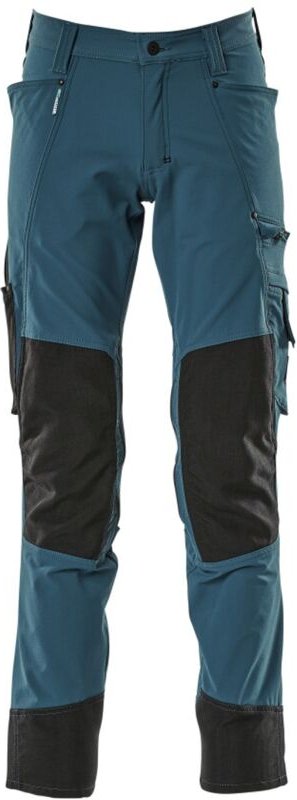 Mascot Bundhose ADVANCED wasserabweisend mit Knietaschen 17179, Gr. 118 dunkelpetroleum