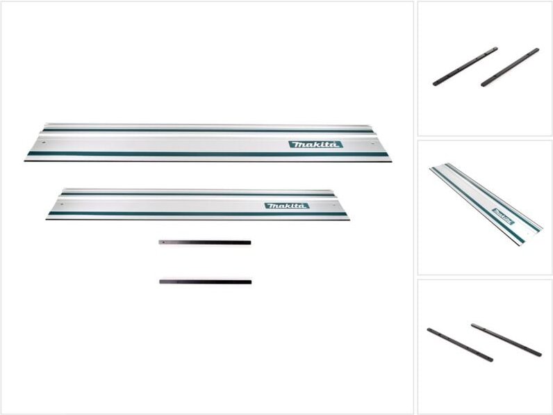 Makita Führungsschienen Set Führungsschiene 1400mm + Führungsschiene 1000mm + 2x Führungsschienenverbinder