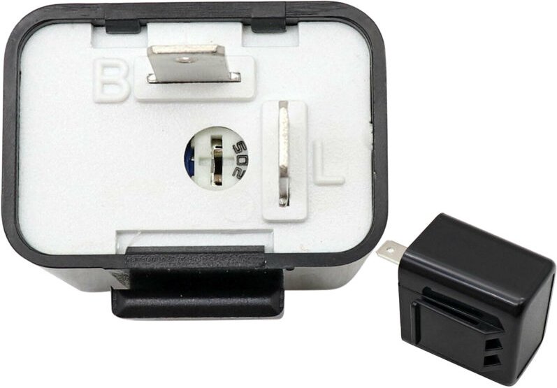 2-Poliges LED Blinker Relais 12 V Einstellbare Frequenz für Motorrad Wenden Signal Fest Blinker Leuchten Anzeige Relais