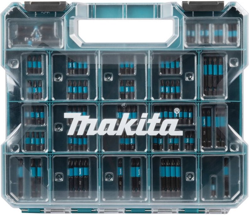 Makita Bit-Set 100-teilig + Organizer Impact Black 25 mm und 50 mm Bits E-24826