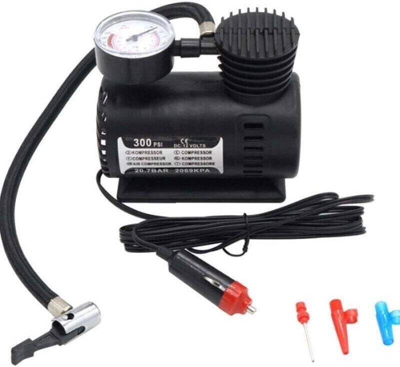 12V Tragbarer Auto-Luftpumpe, elektrische Auto-Luftpumpe, kleine Luftpumpe