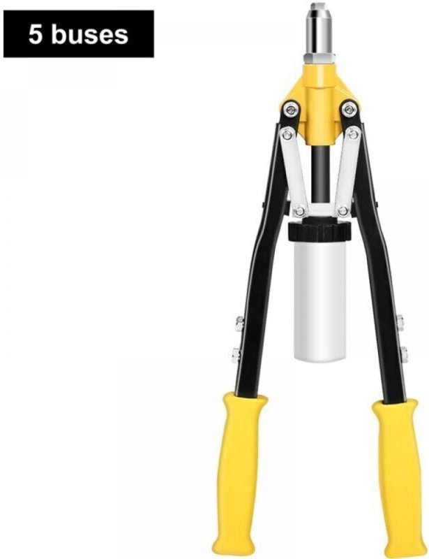 Vtizikl Pinces a Rivets Pop, Pince a Riveter Professionnelle avec 6 Nez pour Rivets Aveugles 2.5mm, 3mm, 3.2mm, 4mm, 5mm...
