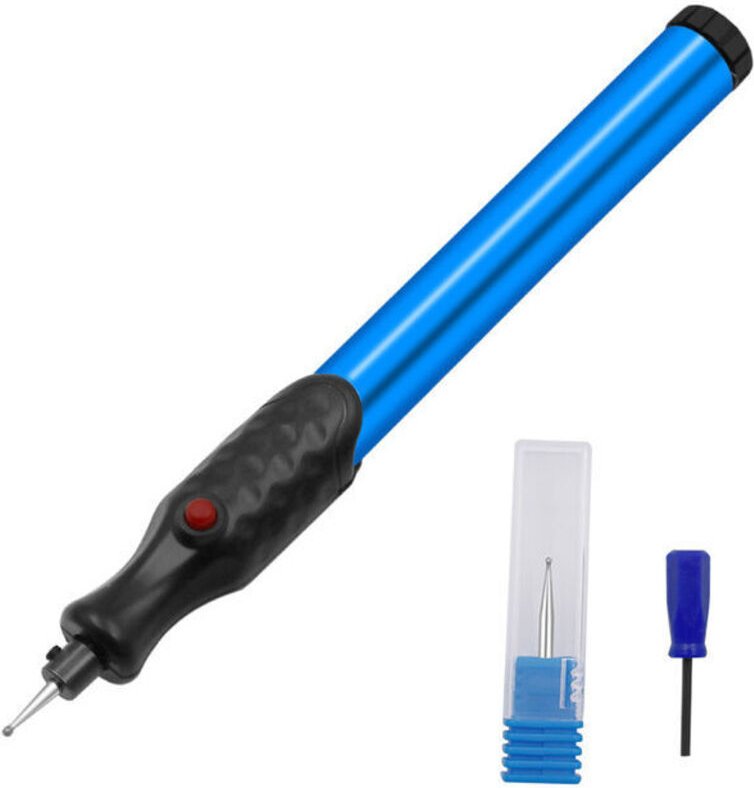 Gravierstift, elektrischer Gravierstift, Gravur- und Schnitzwerkzeug für Heimwerker, Schreibwaren, Schule, Schmuck, Meta...