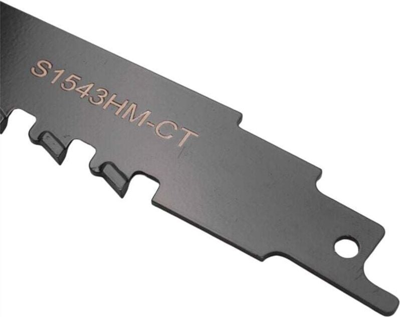 240-mm-Säbelsägeblatt aus Wolframkarbid für porösen Beton, Faserzement und Ziegel