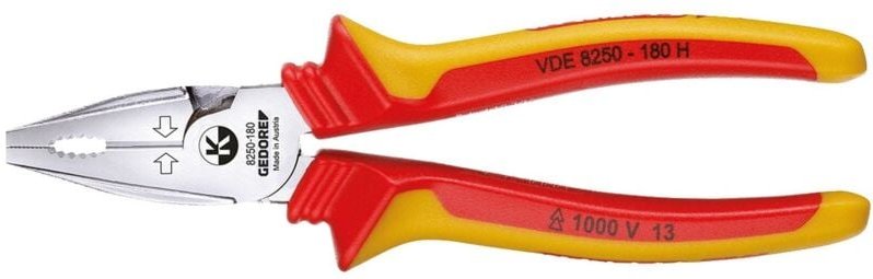 1550950 vde Kraft-Kombizange 180 mm - Gedore