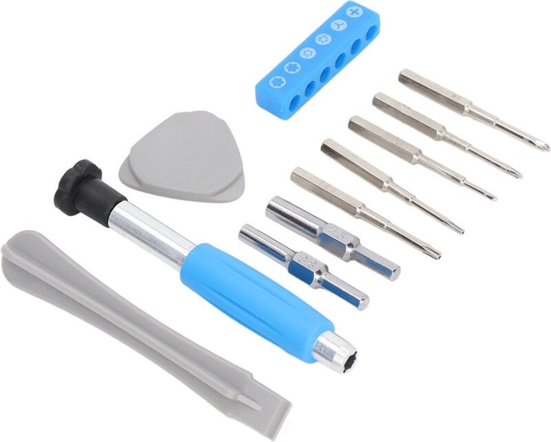 Reparaturwerkzeug-Set, Werkzeuge und Schraubendreher zur Fehlerbehebung für Switch, SNES, N64, NES, Wii, Triwing