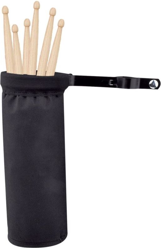 Drumstick-Halter, Drumstick-Ständer, Nylontasche, bietet Platz für mehrere Paar Drumsticks, bis zu 10 Paar Drumsticks.