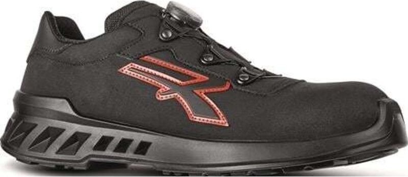 Sicherheitshalbschuhe caesar S3 src ci esd - Schwarz/Rot 42