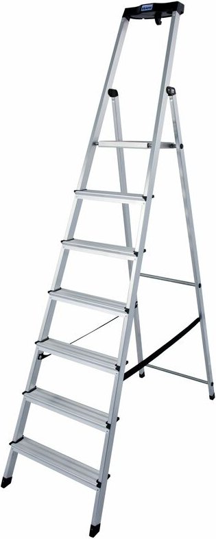 Krause Safety Stufenstehleiter 7 Stufen