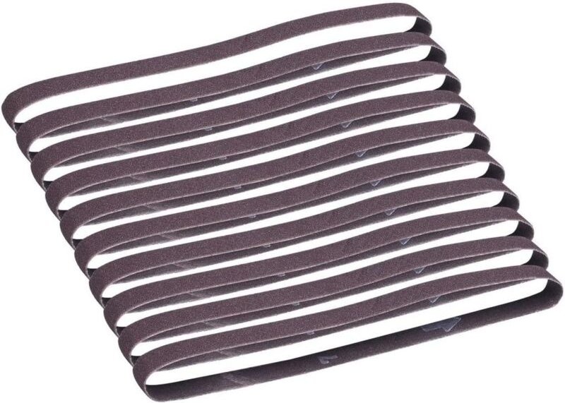 SW-Stahl S3295-1 Schleifband Körnung 80 i geeignet für Bandschleifer S3295 i 10 x 330 mm i grobe Körnung i 10er Set