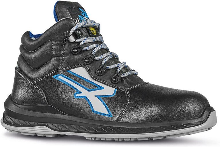 Hochsichere Sicherheitsschuhe TENERIFE S3 CI HRO SRC - Schwarz/Blau 40