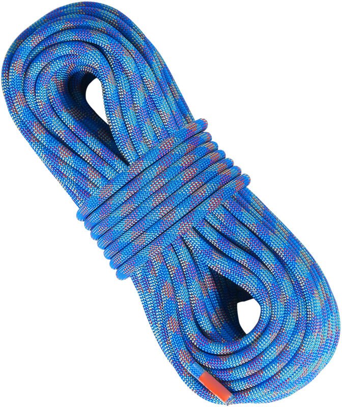 Mophorn 10,2 mm 50 m/164 ft dynamisches Kletterseil, blaues Outdoor-Kletterseil, 25 kN Bruchspannung, dehnbare Faser mit...