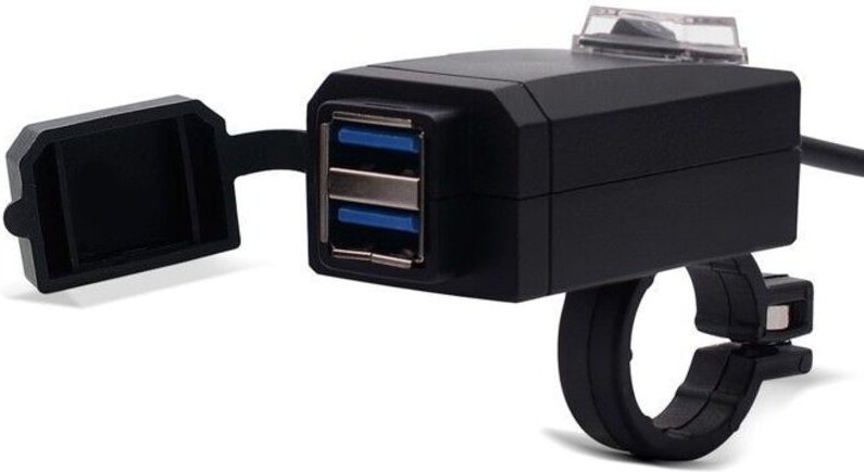 USB-Anschluss Motorrad 12V Lumitecs US2