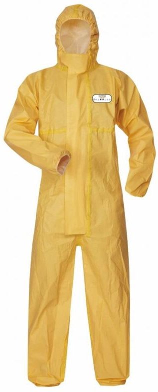 Gr .M (50/52) BLUMENTHAL SCHUTZANZUG gelb BLUMENTHAL PROTECTIVE SUIT