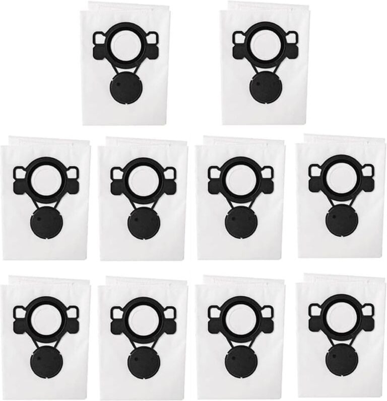 10 sacs d'aspirateur compatibles avec les modèles Nilfisk 107419593, ATTIX33/44, VHS 42, VHS 40, Attix 33 IC (aspirateur...