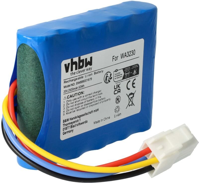 Vhbw - Akku Ersatz für Sunseeker LBF2025 für Rasenmäher (2500mAh, 20V, Li-Ion)