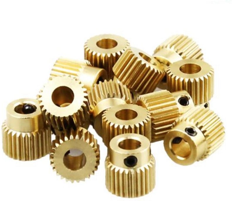 12 stücke Mk7 MK8 Extrusionsgetriebe 26 Zähne im Feed Kettenrad Anet A8 3D Drucker Extruder