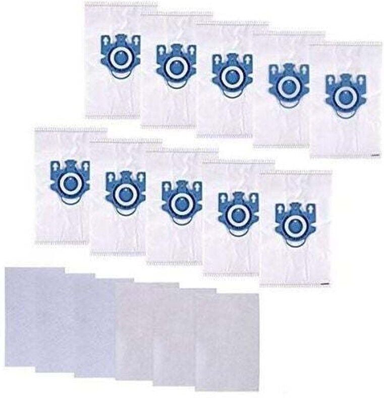 Staubsaugerbeutel für Miele GN, Miele Complete C3, Complete C2 und Classic C1, Hyclean 3D Efficiency Miele (10 Beutel + ...