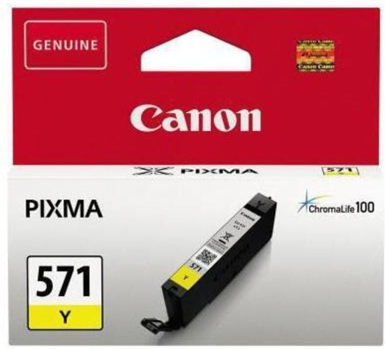 Tintenpatrone Originalzubehör CLI-571Y ca. 323 Seiten gelb 7ml