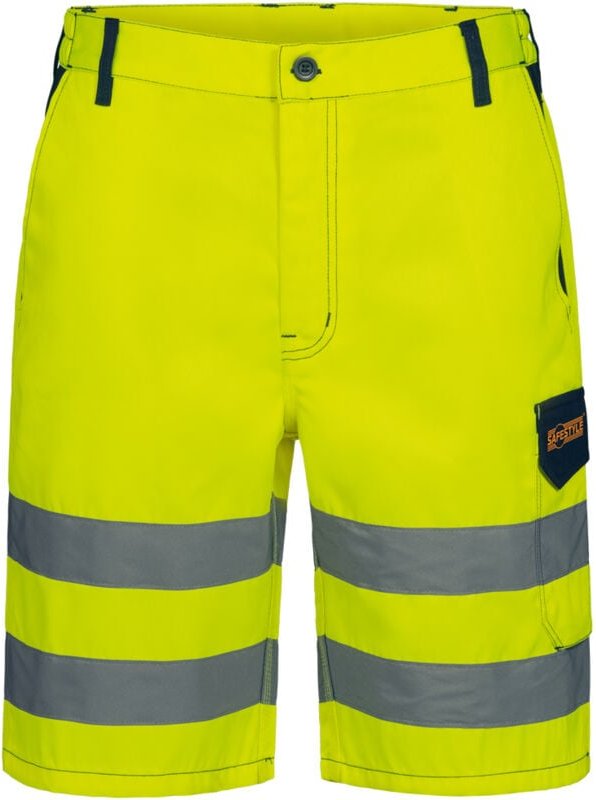 Gr .50 JESSEN WARNSCHUTZ-SHORTS gelb JESSEN HIGH VISIBILITY SHORTS