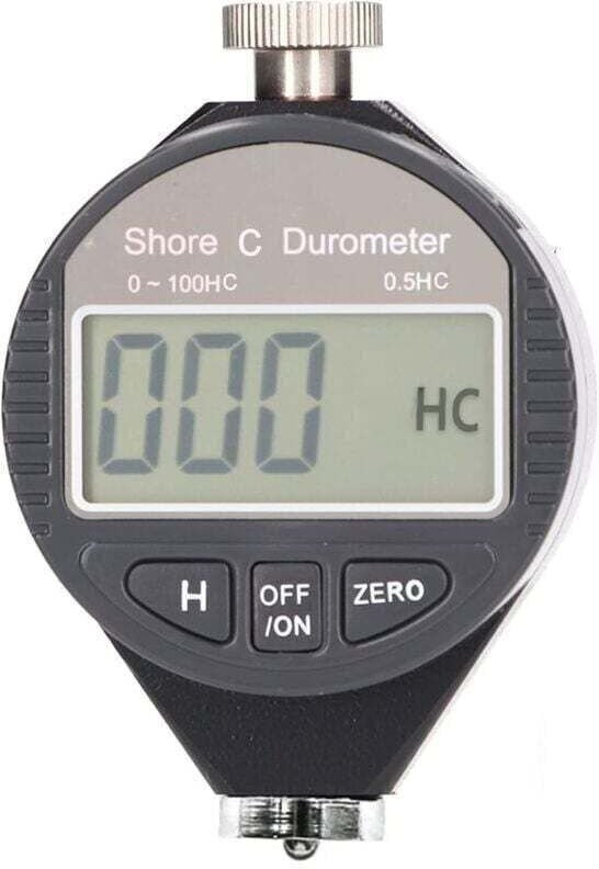 Tragbares digitales Härteprüfgerät, 0-100 Shore A/C/D Durometer mit LCD-Bildschirm für Gummi, Reifen, Kunststoff, thermo...
