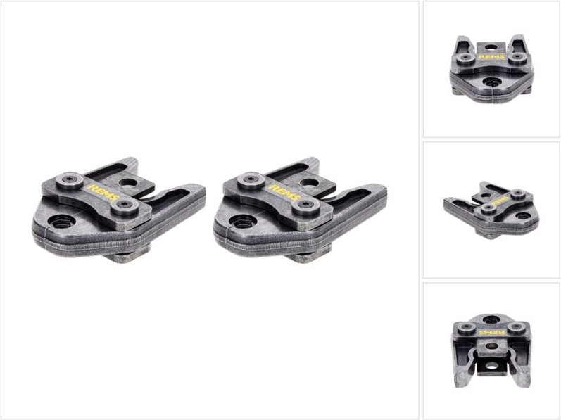 REMS Pressbacke Presszange 2x Standard V 12 ( 2x 570107 ) für Radialpressen ( außer Mini-Press )