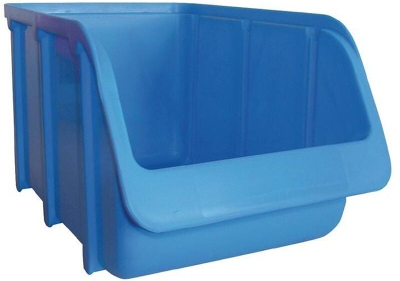 Sichtlagerkasten L242/203xB146xH127mm PP blau stapelbar