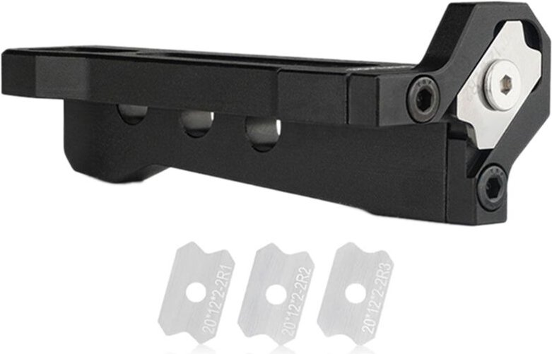 Kantenanleimmaschine für Holzbearbeitung, manueller Bogenschneider, Möbel-Eco-Board-Fasenrund (R1+R2+R3)