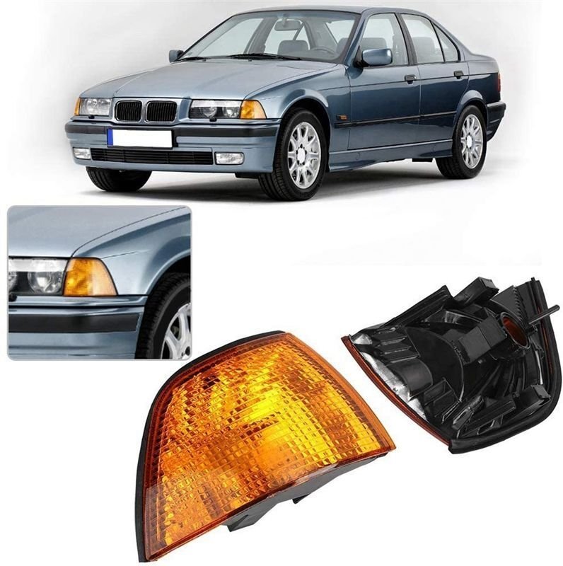 2 StüCk Auto-Ecklichter Ohne GlüHlampe Blinker für E36 Limousine 1992-1998