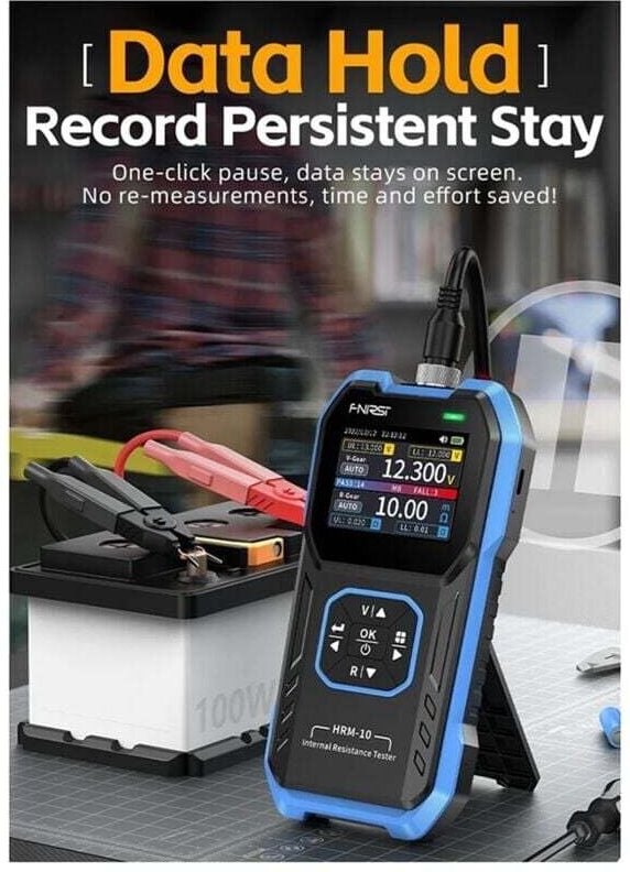 -10 Innenwiderstandstester Spannung 18650 Wechselstrombatterie Lithium-Säure Blei-Säure Kondensator Auto
