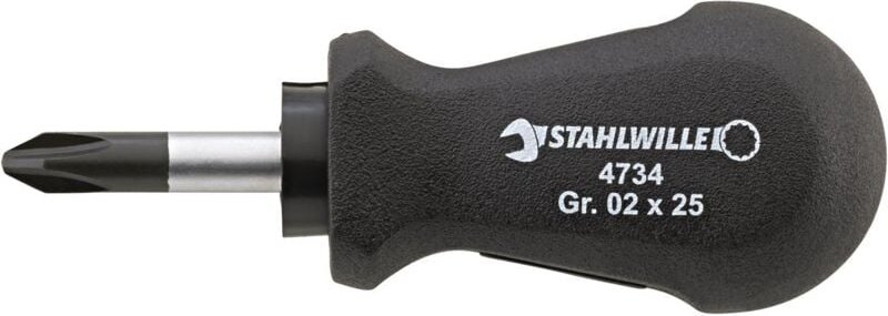 Stahlwille 4734 Gr. 2 Kreuzschlitzschraubendreher DRALL