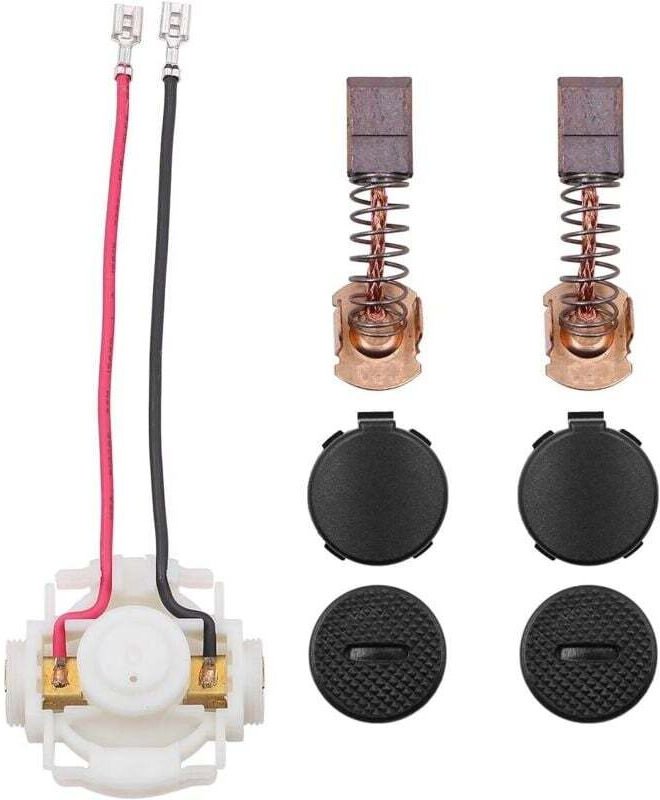 CB430 Kohlebürste + Kohlebürstenhalter + Kohlekappen für Makita Winkelschleifer DGA452, BGA452, BGA450, BGA402, GA400, G...