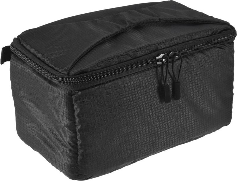 Universal Insert Partition Gepolsterte Kamera Tasche Stoßfeste Schutz Hülle für Dslr Slr Kamera (Schwarz)