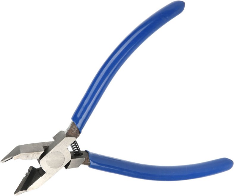 Zange, 6 Zoll Diagonalzange mit E-förmigem Bogenkopf, Feinschneidzange, Seitenschneider, Handwerkzeug, Spitzzange