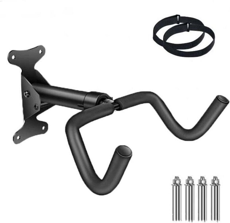 Wandmontierter Fahrradständer, verstellbarer Winkel und Wandabstand, 50 kg Tragkraft, 10 cm ausziehbar, Fahrradständer f...
