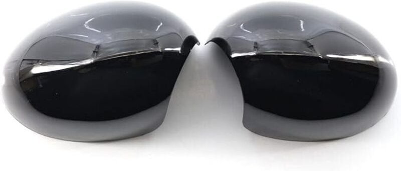 Abdeckkappe für Außentür-Seitenspiegel, kompatibel mit Mini R55 R56 R57 R58 R59 R61, manuell klappbarer Rückspiegel (sch...