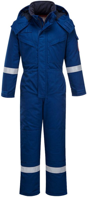 Winter-Overall Fr Antistatisch Farbe: Royalblau Größe XXL - Portwest