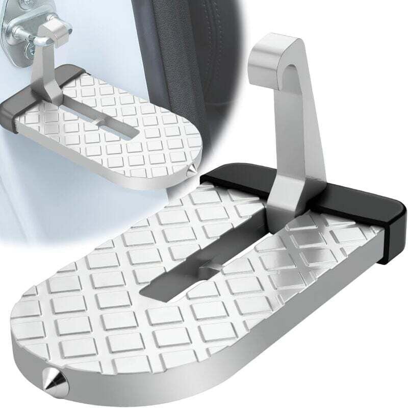 CHOYCLIT Klappbare Autotürstufe, Autotürstufe, Klapptrittstufe für Autos, einfach zu montieren