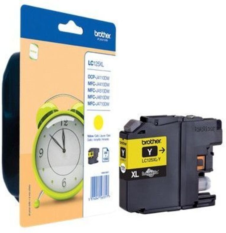 Tintenpatrone Originalzubehör LC-225XL-Y ca. 1.200 Seiten gelb