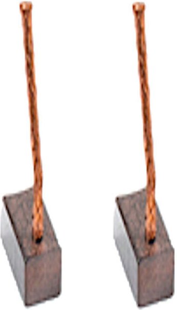 Trade-shop - 2x Bronzekohlen Kohlebürsten 6,5x8x13mm für kfz Motoren / große Leitfähigkeit / geringer Übergangswiderstan...